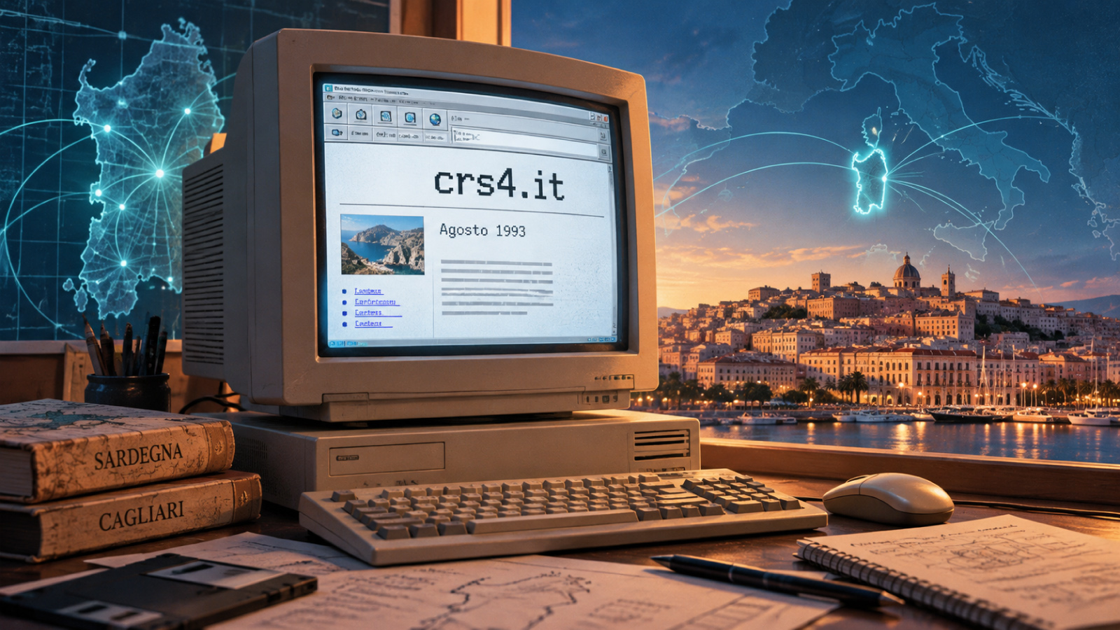 Siti Web in Sardegna: Pionieri del Primo Sito Web Italiano