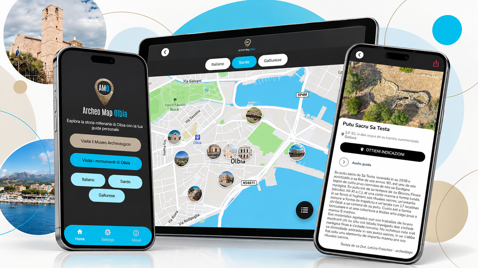 Archeomap Olbia – WebApp museale multilingua