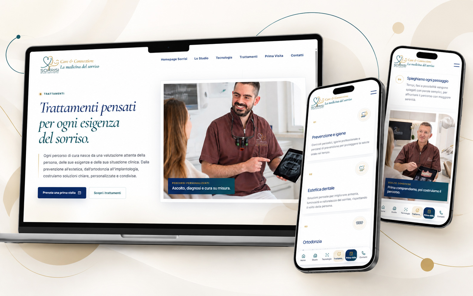 Sorrisi Studi Dentistici Nuoro | Sito web studio dentistico