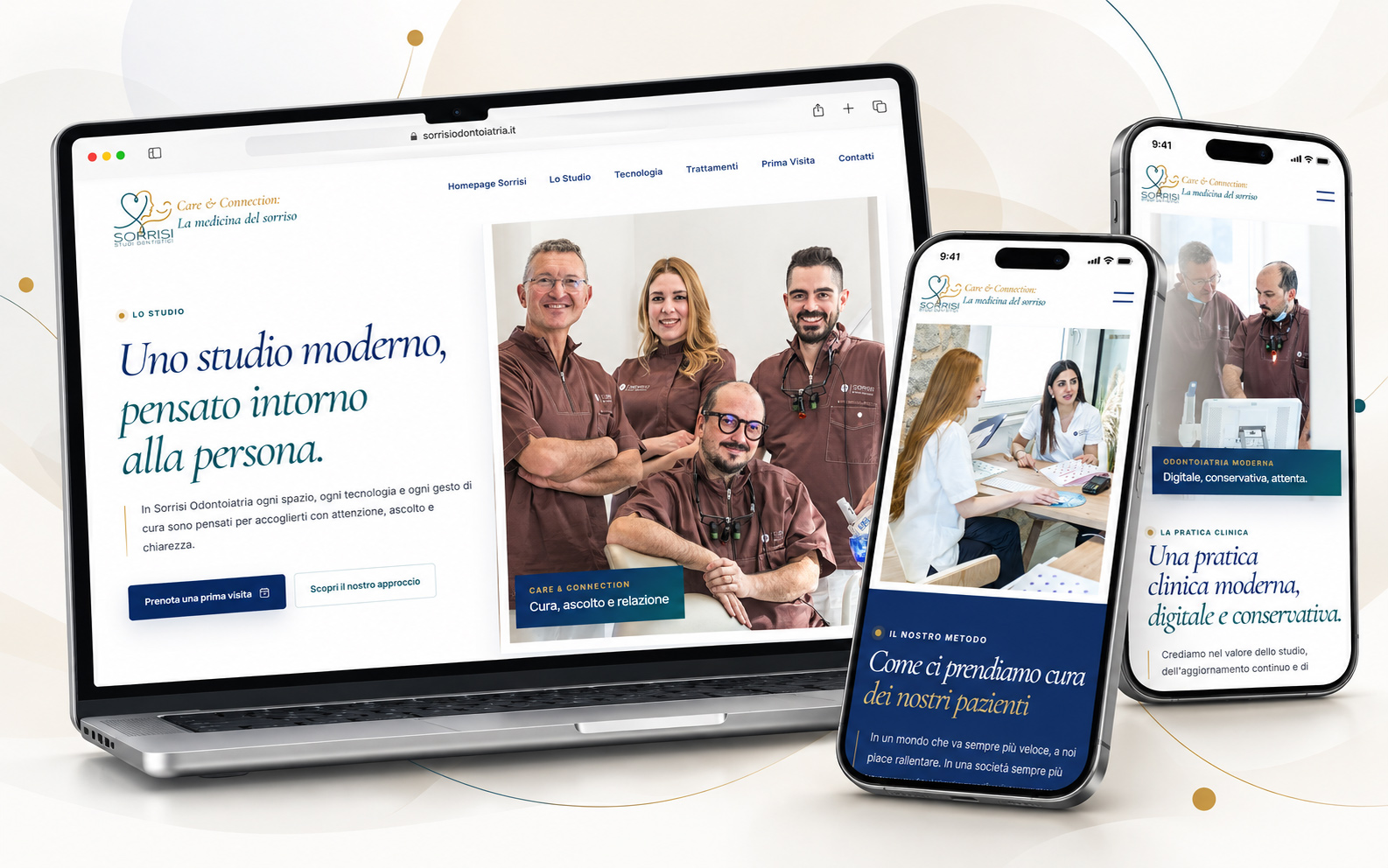 Sorrisi Studi Dentistici Nuoro | Sito web studio dentistico