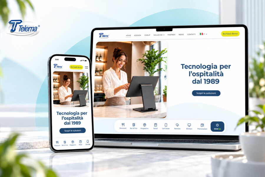 Telema Pos Cagliari | Sito web software ristorazione e bar