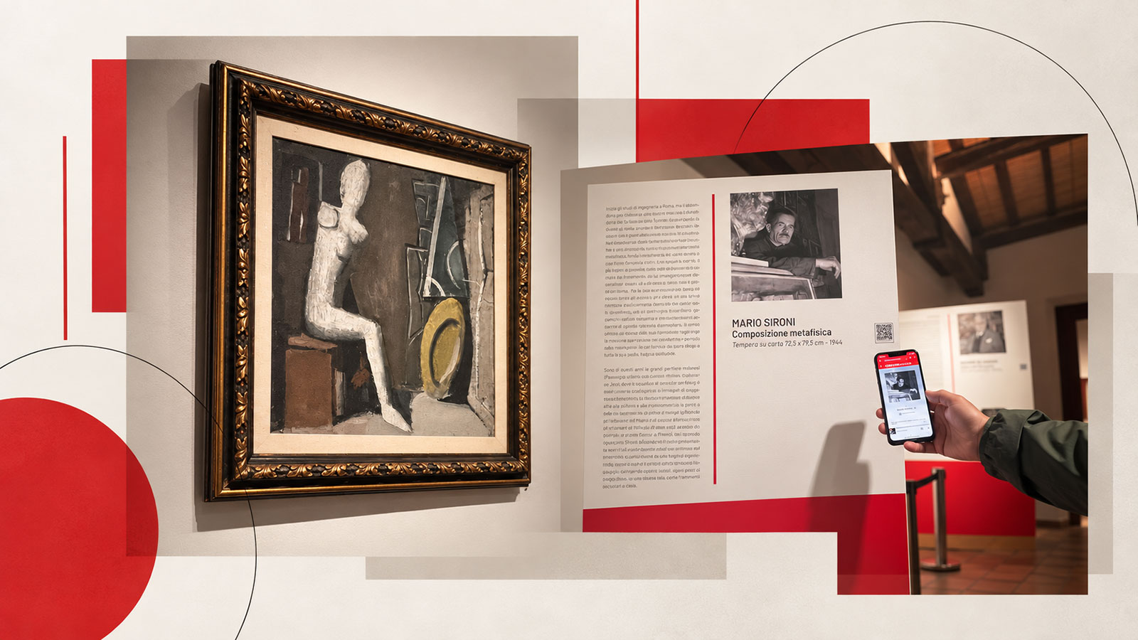 Oltreuomo – Il Magritte che non ti aspetti | WebApp museale