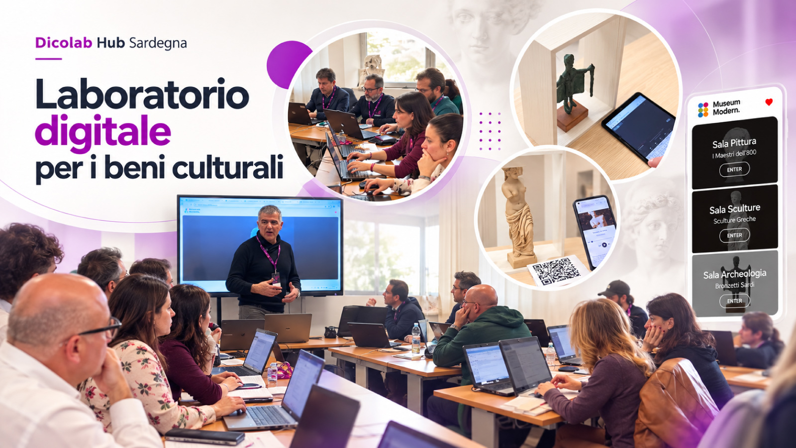 WebApp e patrimonio culturale Dicolab Hub Sardegna